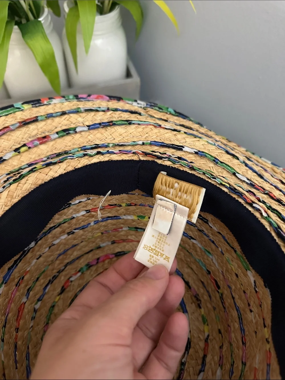 Kate spade hats off straw hat